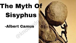 The Myth of Sisyphus  by Albert camus full essay explanation in hindi [upl. by Amadus]