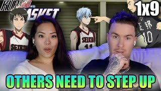 BETTER TEAM ALWAYS WINS  Kuroko No Basket Ep 9 Reaction [upl. by Aonian]