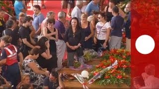 Strage del bus in Irpinia i funerali tra il dolore dei parenti [upl. by Raouf]