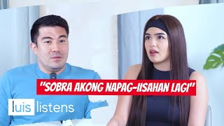 LUIS LISTENS TO ANDREA BRILLANTES Sobra akong napagiisahan lagi  Luis Manzano [upl. by Tneicniv]