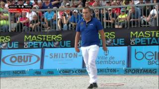 Masters de Pétanque 2015  Wissembourg  2ème demi finale  étape 5 [upl. by Allecsirp]