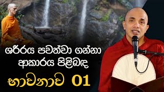 ශරීරය පවත්වා ගන්නා ආකාරය පිළිබඳ භාවනාව  VenUdudumbara Kashyapa Thero  Vidarshana I 20220428 [upl. by Brunn]