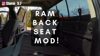 Ram Back Seat Mod [upl. by Aelahc291]