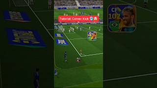 Tutorial Corner Kick 🥶🤯 efootball efootball2025 gameplay gaming shorts shortsfeed [upl. by Aniloj144]