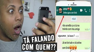 COMO SABER COM QUEM ESTÁ CONVERSANDO NO WHATSAPP  TRUQUES INEDITOS ESCONDIDOS NO SEU WHATSAPP 📱😱 [upl. by Natye]