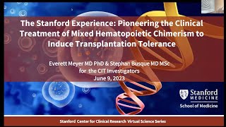 Pioneering Clinical Treatment of Mixed Hematopoietic Chimerism to Induce Transplantation Tolerance [upl. by Moll]