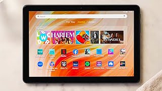 Amazon Fire HD 10 Tablet 4K Detailed Setup amp Review  Unboxing [upl. by Nadda]