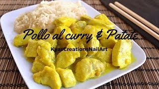 Patate al forno e pollo al curry  KyasCreationsNailArt [upl. by Laural]