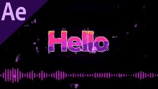 AUDIO VISUALIZER in After Effects  After Effects Tutorial [upl. by Lirpa221]