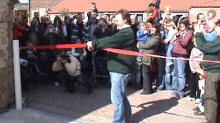 Justin Fletcher  Declares the Yorkshire Wildlife Park Open 2009 [upl. by Imiaj]