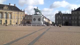 David Coulthard Red Bull F1 at the Royal Palace in Denmark [upl. by Channing]