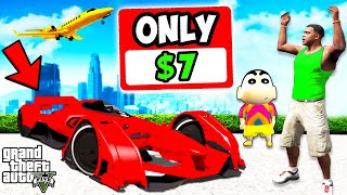 Franklin Buying EVERYTHING For 7 In GTA 5  SHINCHAN and CHOP [upl. by Tracey163]