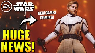 HUGE News  Star Wars Games are COMING [upl. by Babita]