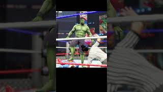 Hulk High Angle Spinebuster Superman 😃😃 shorts marvel dc hulk superman [upl. by Lello]