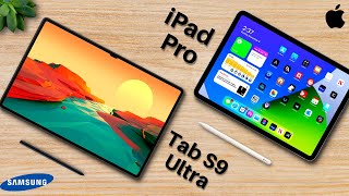 Samsung Galaxy Tab S9 Ultra vs Apple M2 iPad Pro  Make it Simple [upl. by Mylor982]