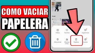 🔴 Vaciar la papelera de reciclaje en android [upl. by Maccarone240]