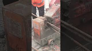 Rebar Cutting with rebar cutting machine in construction project shorts rebar cutting civil [upl. by Daughtry750]