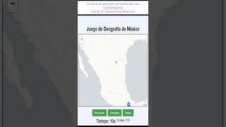 👁😍 Juego de GeografIA con HTML CSS JS OpenStreetMap y LeaFlet USANDO chatgpt para CODIFICAR🔴 [upl. by Akinirt]