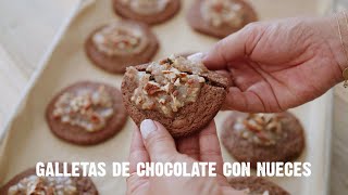 Galletas de chocolate con nueces [upl. by Meesaw]