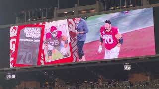 Oklahoma Sooners Football Senior Night Don Key award Danny Stutsman Billy Bowman Jr 112324 [upl. by Eustatius]