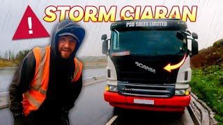 Storm Ciaran RUINS my Journey to Cornwall 110MPH WINDS [upl. by Laehpar390]