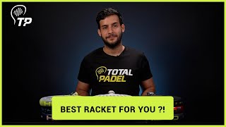 Best Padel rackets 2024 according to your level Total Padel Playtester picks VLOG 2 💥 [upl. by Merry435]