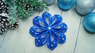 a very simple way to make a snowflake [upl. by Schreibe856]