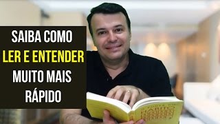 APRENDA A LER E ENTENDER MUITO MAIS RÁPIDO  ROMERO MACHADO [upl. by Nwahsak]