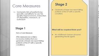 Meaningful Use Stage 2 Comparison to Stage 1 [upl. by Lechar82]