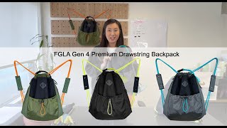 FGLA Gen 4 Drawstring Backpack [upl. by Woll]