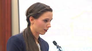 RAW VIDEO Rachael Denhollander delivers powerful final victim speech to Larry Nassar [upl. by Turmel]