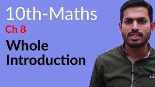 Class 10th Math Chapter 8  Projection of a Side of a Triangle  10th Class Math Chapter 8 [upl. by Zeni]