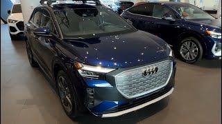 Audi Q4 etron 2021 review  see why its the best electric SUV [upl. by Merci]