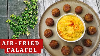 Crispy Falafel  30Min Air Fryer Recipe [upl. by Oryaj672]