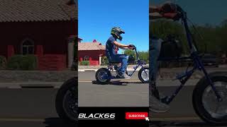 The ultimate mini bike cruiser minibike gokart  mini bike  GoPowerSports  Rascal GT [upl. by Dottie]