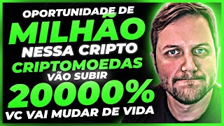 ðŸš¨ PRESTA ATENÃ‡ÃƒO EM ISSO CRIPTOMOEDAS ALTCOINS VOCÃŠ VAI APOSENTAR E MUDAR DE VIDA AUGUSTO BACKES [upl. by Chong]