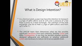 HAZOP In Oil and Gas Industry [upl. by Drhacir131]