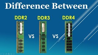 DDR2 vs DDR3 vs DDR4 Explained Feature and Identify comparison [upl. by Ylebmik]