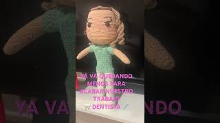 dentista ganchillo crochet amigurumiganchillo amigurumi hechoamano ganchillocreativo [upl. by Toffey]