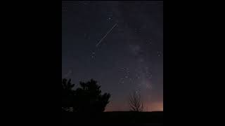 Perseid meteor shower lights up sky in Türkiyes Kutahya [upl. by Nawak929]