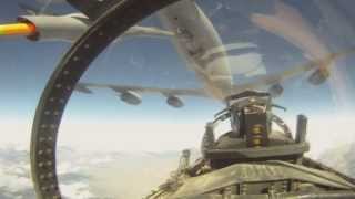 Great Cockpit Footage of F15E Strike Eagles and F16C Fighting Falcons Over Afghanistan [upl. by Daphene786]