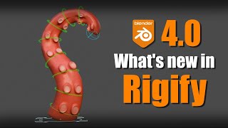 Blender 40 What s new in Rigify [upl. by Yengac]