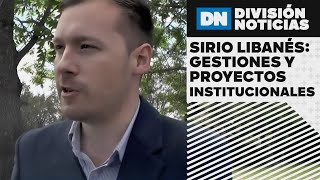 Sirio Libanés Gestiones y proyectos institucionales  Daniel Schimpf  DIVISIÓN NOTICIAS [upl. by Annaeel253]