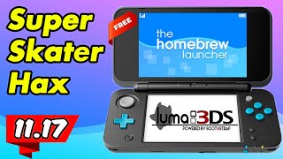 How to Homebrew Your quotNEWquot 3DS Updated Super Skater Hax Full Guide [upl. by Eelarac936]