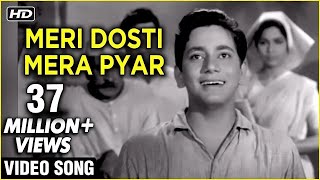 Meri Dosti Mera Pyar Video Song  Dosti  Mohammad Rafi Hit Songs  Laxmikant Pyarelal [upl. by Mullane667]