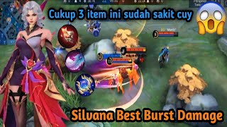 SILVANA BEST BUILD TERSAKIT DI EXP LANE  Push Solo Rank  mobilelegends mlbb silvana [upl. by Nibbor]