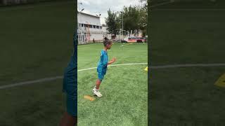 Patrick 9 ani🚀Antrenament individual Improved Football [upl. by Rolan588]