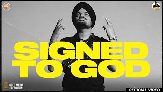 Signed To God Official Video Sidhu Moose Wala  Steel Banglez  The Kidd  RafSaperra  MooseTape [upl. by Ecissej571]