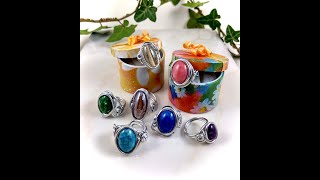 Chunky Cabochon Ring [upl. by Eitak]