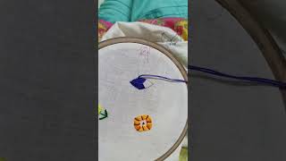 Fish born stitch youtubeshorts youtube embroiderydesigns [upl. by Dawna]